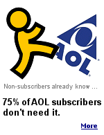 If your grandmother used AOL and she passed away, maybe you should check to see if her checking account is still being charged.